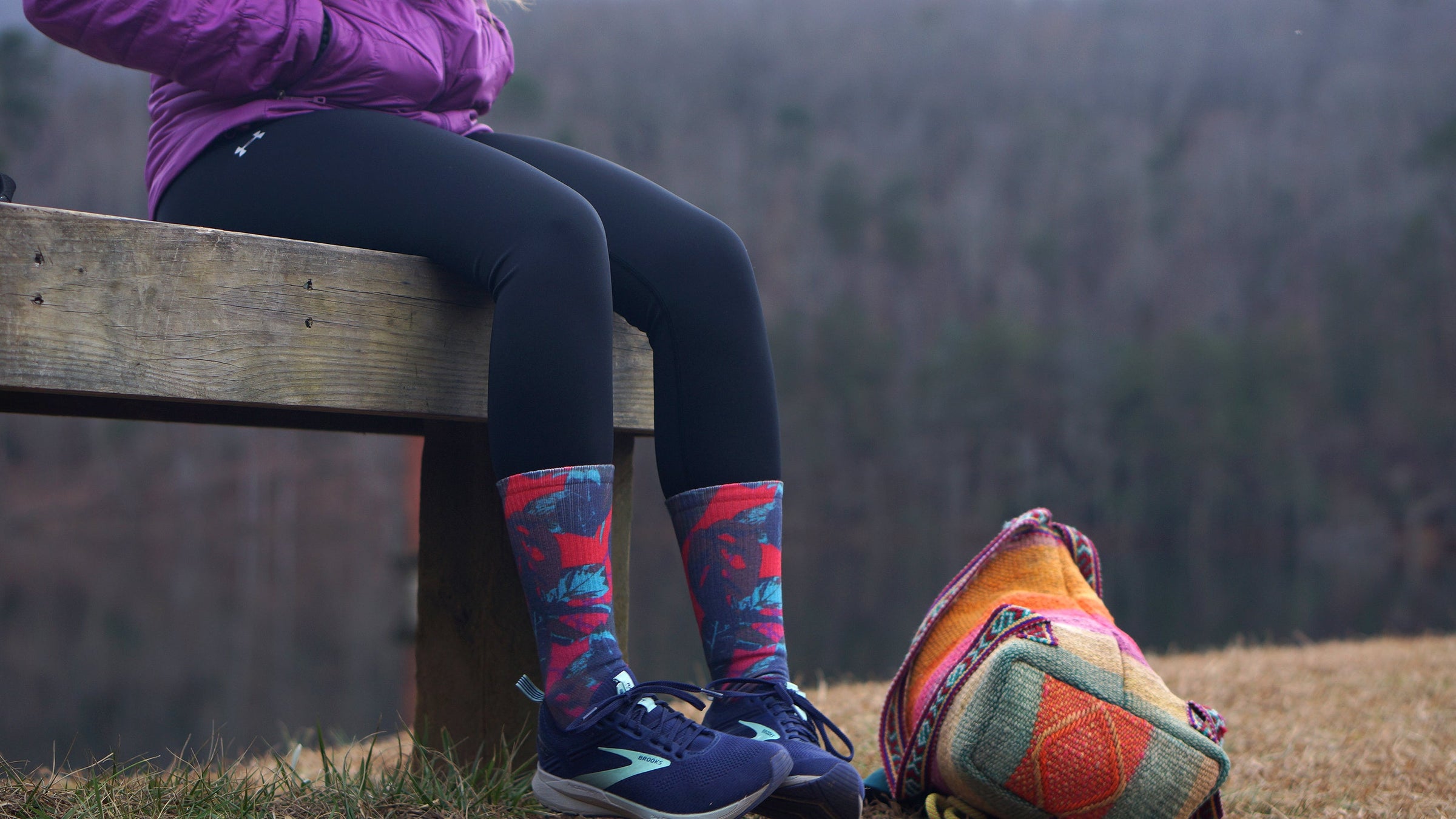 All Day Socks / Solid and Colorful Printed Art - DeFeet