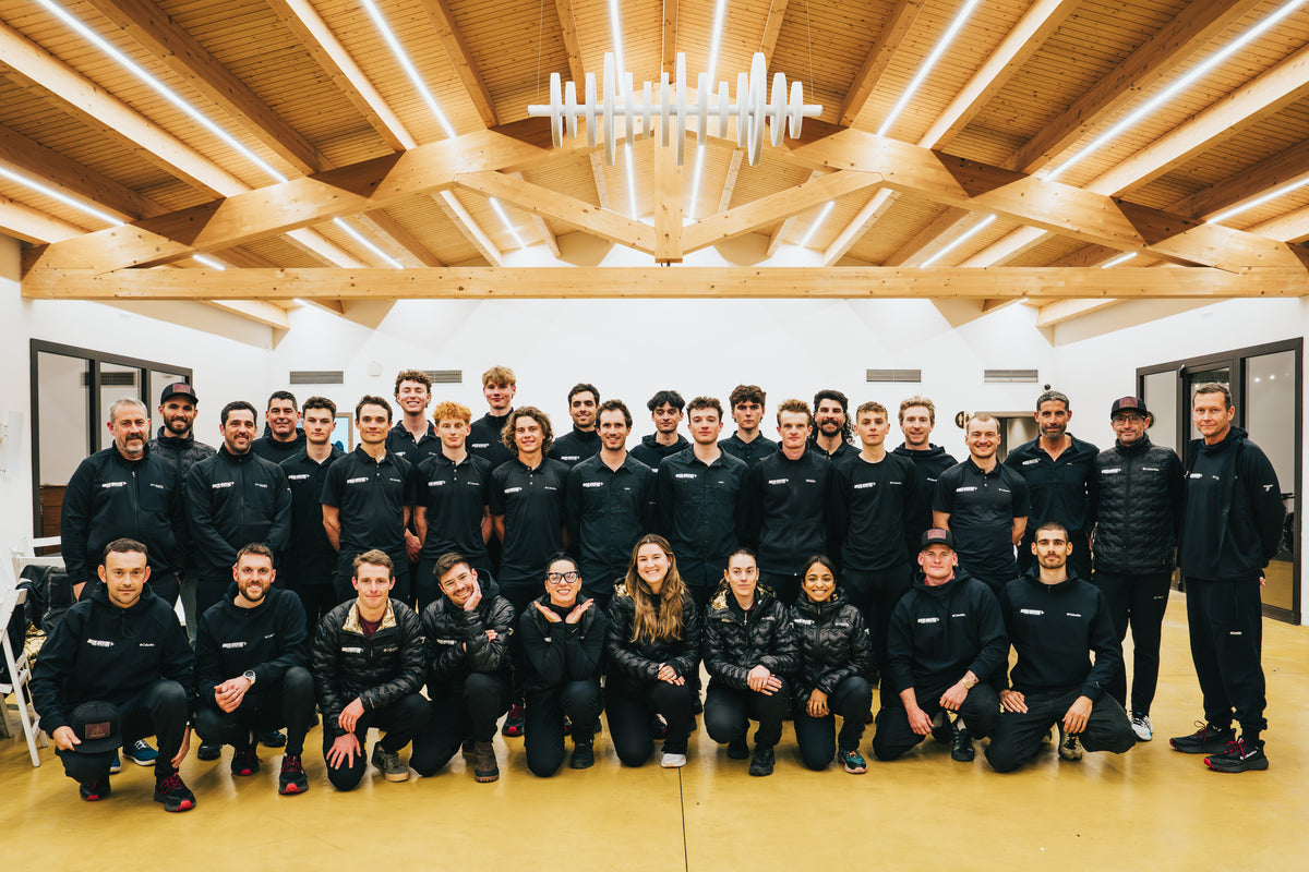 DeFeet Socks partner Modern Adventure Pro Cycling team riders and staff