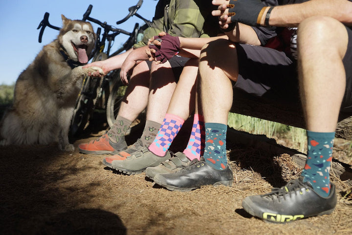DeFeet Aireator 6" Terrazzo Socks #athletic# #cycling# #run#