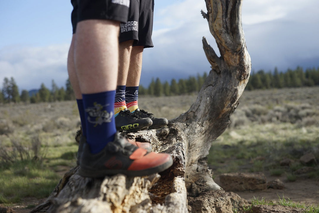 DeFeet Aireator 6" Topo Socks #athletic# #cycling# #run#