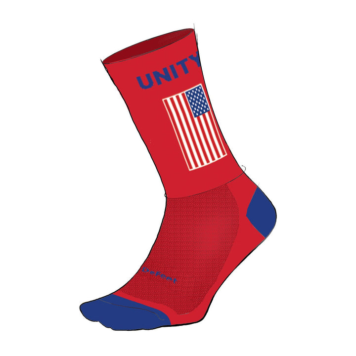 DeFeet Aireator 6" Unity & Peace Socks #athletic# #cycling# #run#