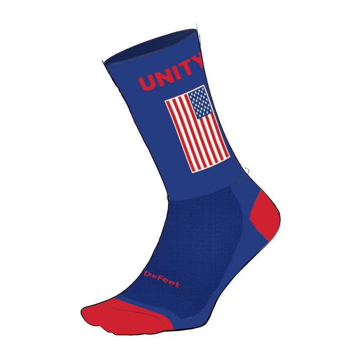 DeFeet Aireator 6" Unity & Peace Socks #athletic# #cycling# #run#