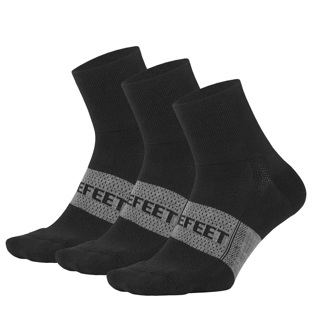 DeFeet Speede Pro 3" Quarter Socks Bundle: 3 Pairs Socks #athletic# #cycling# #run#