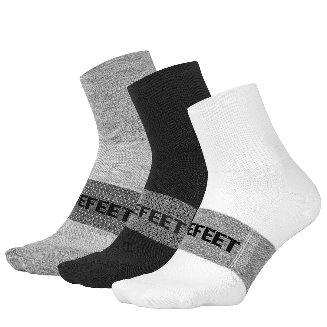 DeFeet Speede Pro 3" Quarter Socks Bundle: 3 Pairs Socks #athletic# #cycling# #run#