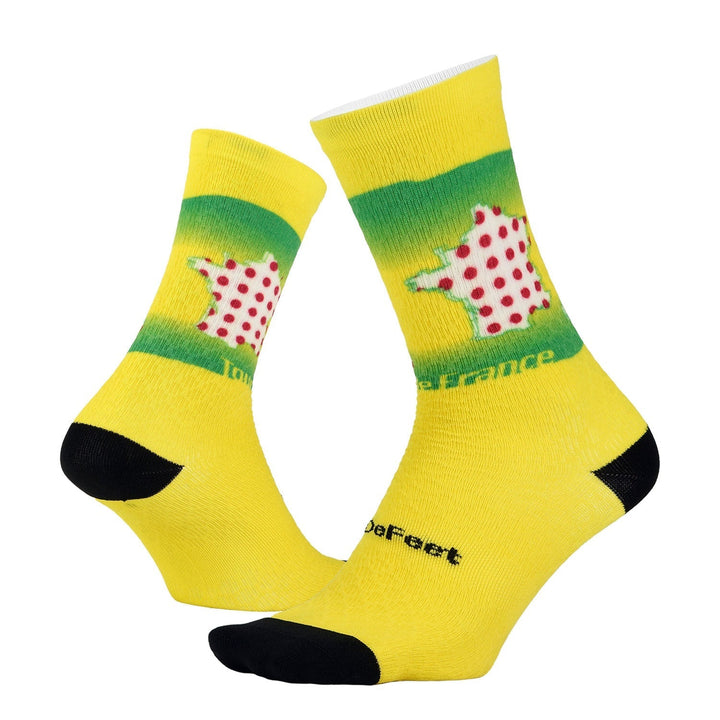 DeFeet Sub360 Evo Mont Ventoux 6" Crew Big Three Bundle Socks #athletic# #cycling# #run#