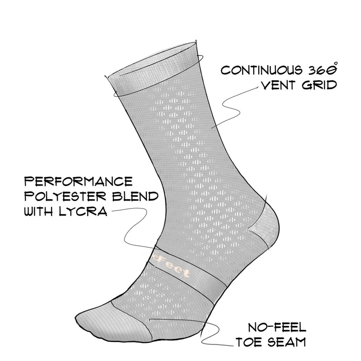 DeFeet Sub360 Evo Mont Ventoux 6" Stars and Stripes Socks #athletic# #cycling# #run#