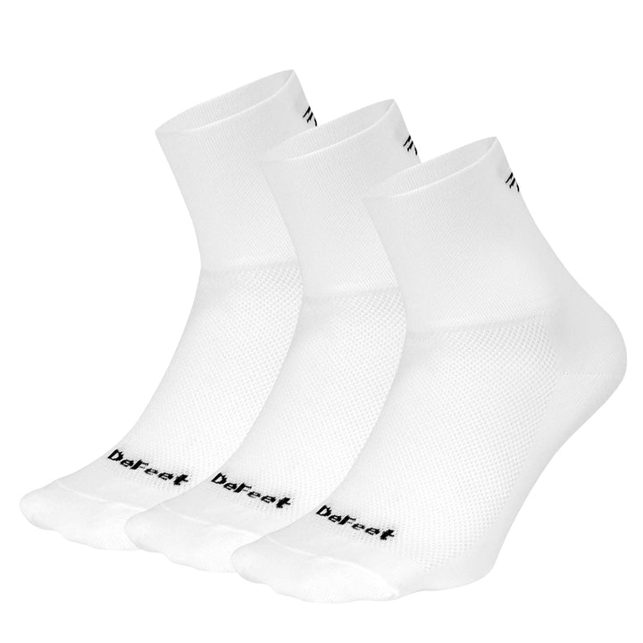 DeFeet Aireator 3" D - Logo Solid Bundle: 3 Pairs Socks #athletic# #cycling# #run#