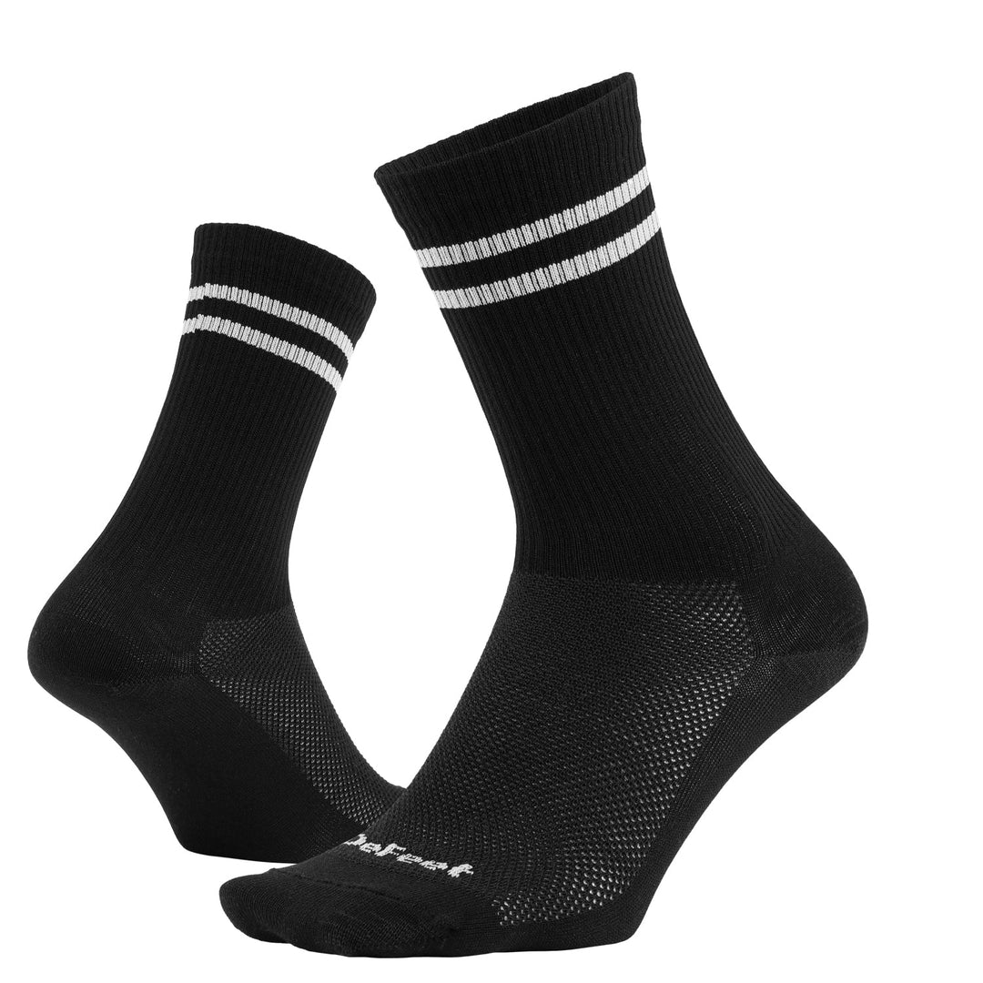 DeFeet Aireator 6" All Star Classic Ribbed Crew Socks #athletic# #cycling# #run#