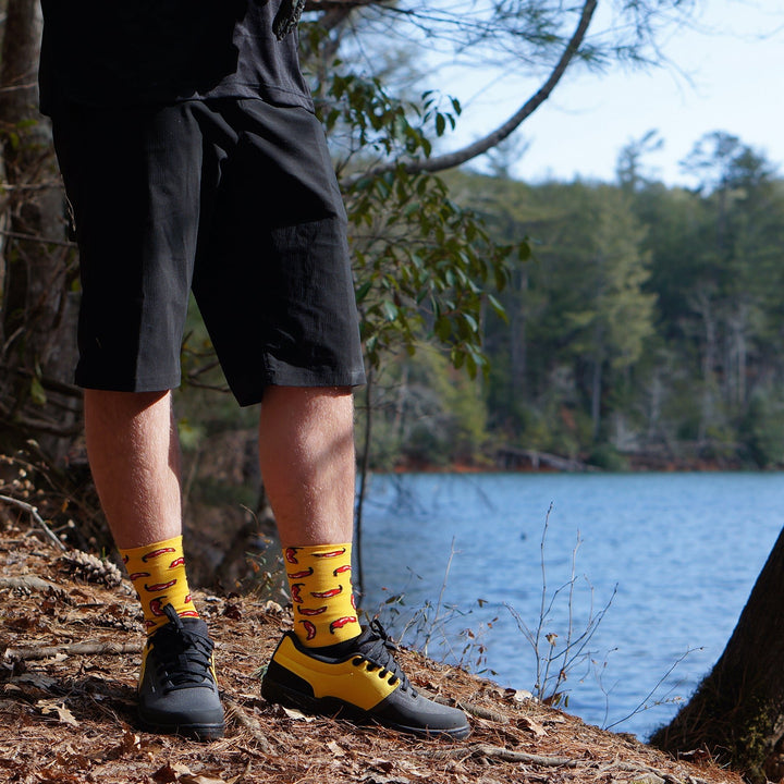 DeFeet Aireator 6" Chili Pepper Socks #athletic# #cycling# #run#