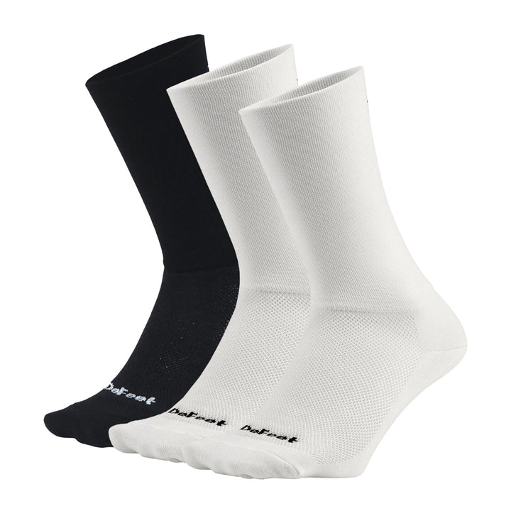 DeFeet Aireator 6" D - Logo Solid Bundle: 3 Pairs Socks #athletic# #cycling# #run#