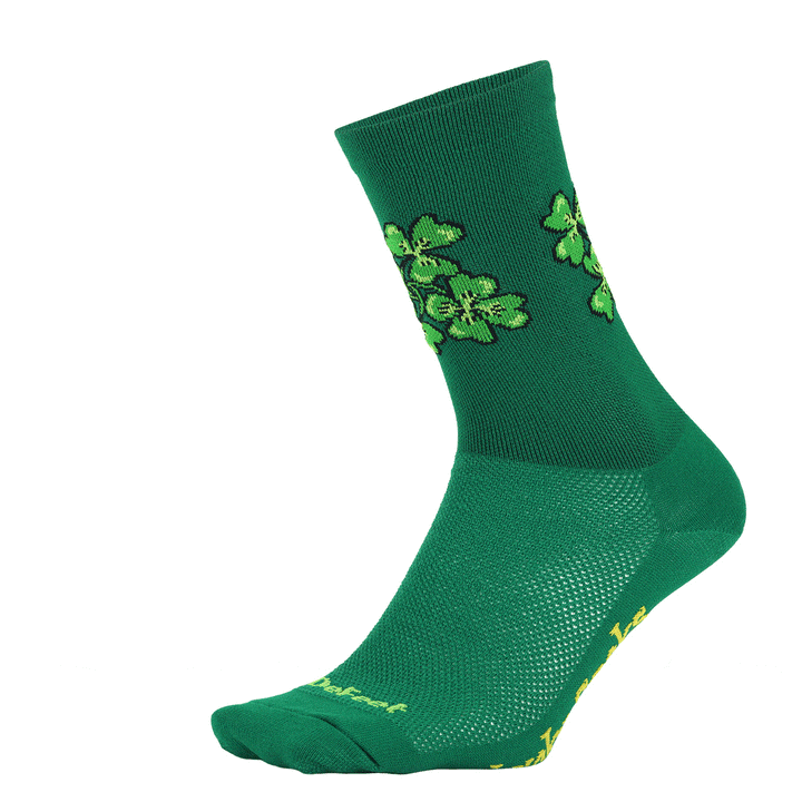 DeFeet Aireator 6" Lucky Sock Socks #athletic# #cycling# #run#