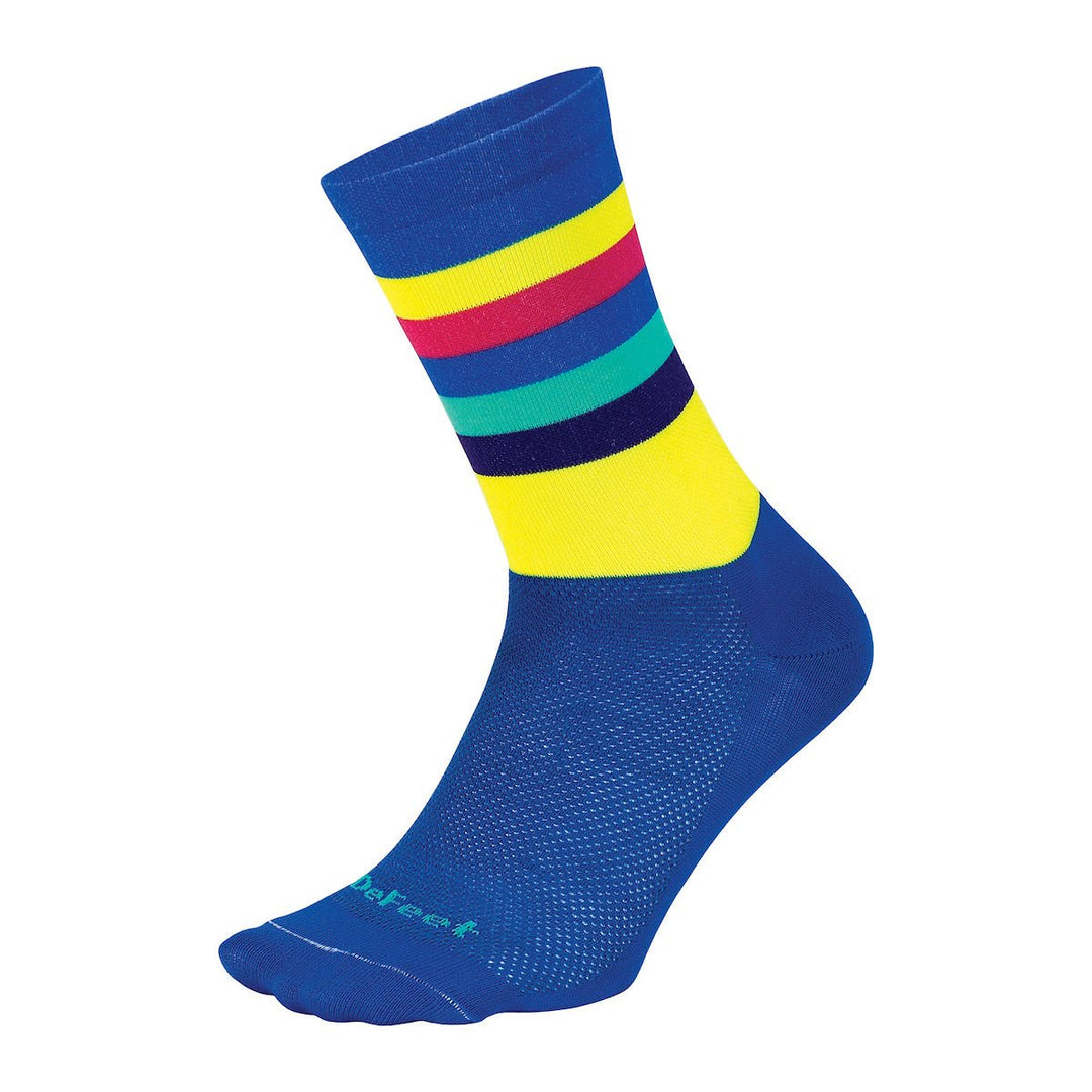 DeFeet Aireator 6" Maverick (DeFeet Blue) Socks #athletic# #cycling# #run#
