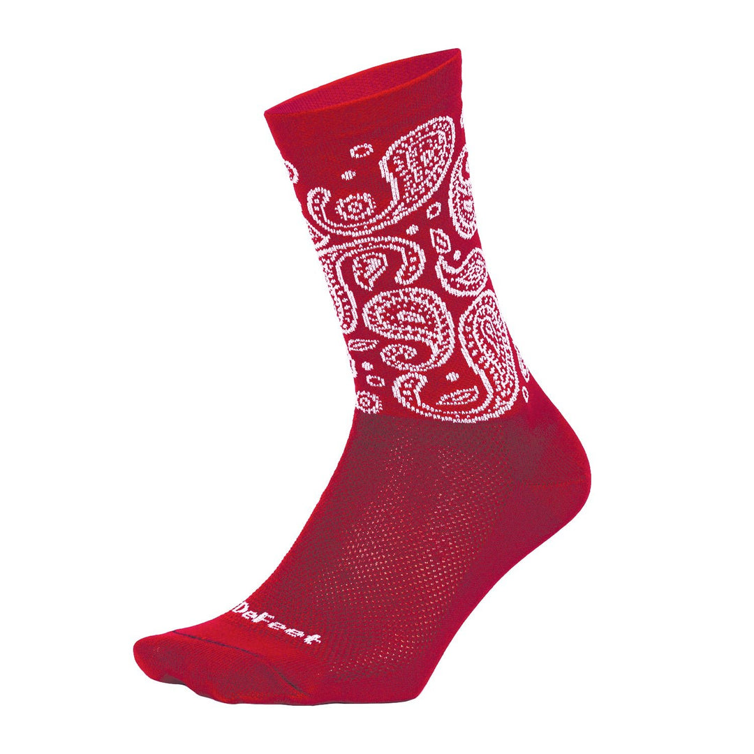DeFeet Aireator 6" Paisley Socks #athletic# #cycling# #run#