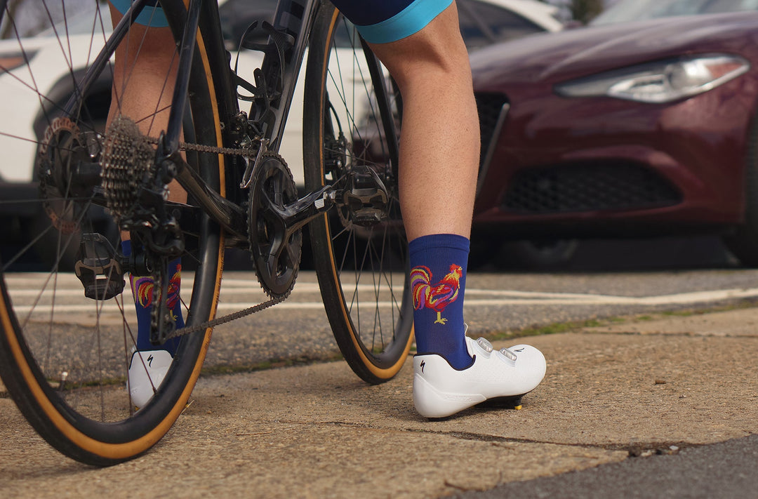 DeFeet Aireator 6" Rooster Socks #athletic# #cycling# #run#