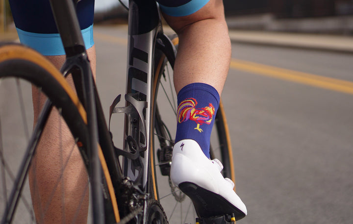 DeFeet Aireator 6" Rooster Socks #athletic# #cycling# #run#
