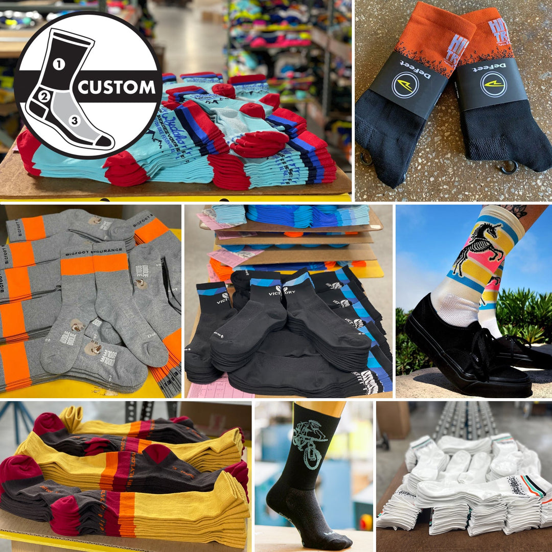 DeFeet Custom Sock Art Fee Collection Exempt #athletic# #cycling# #run#