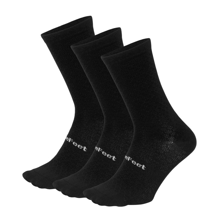 DeFeet Evo Mont Ventoux Crew Bundle: 3 Pairs Socks #athletic# #cycling# #run#