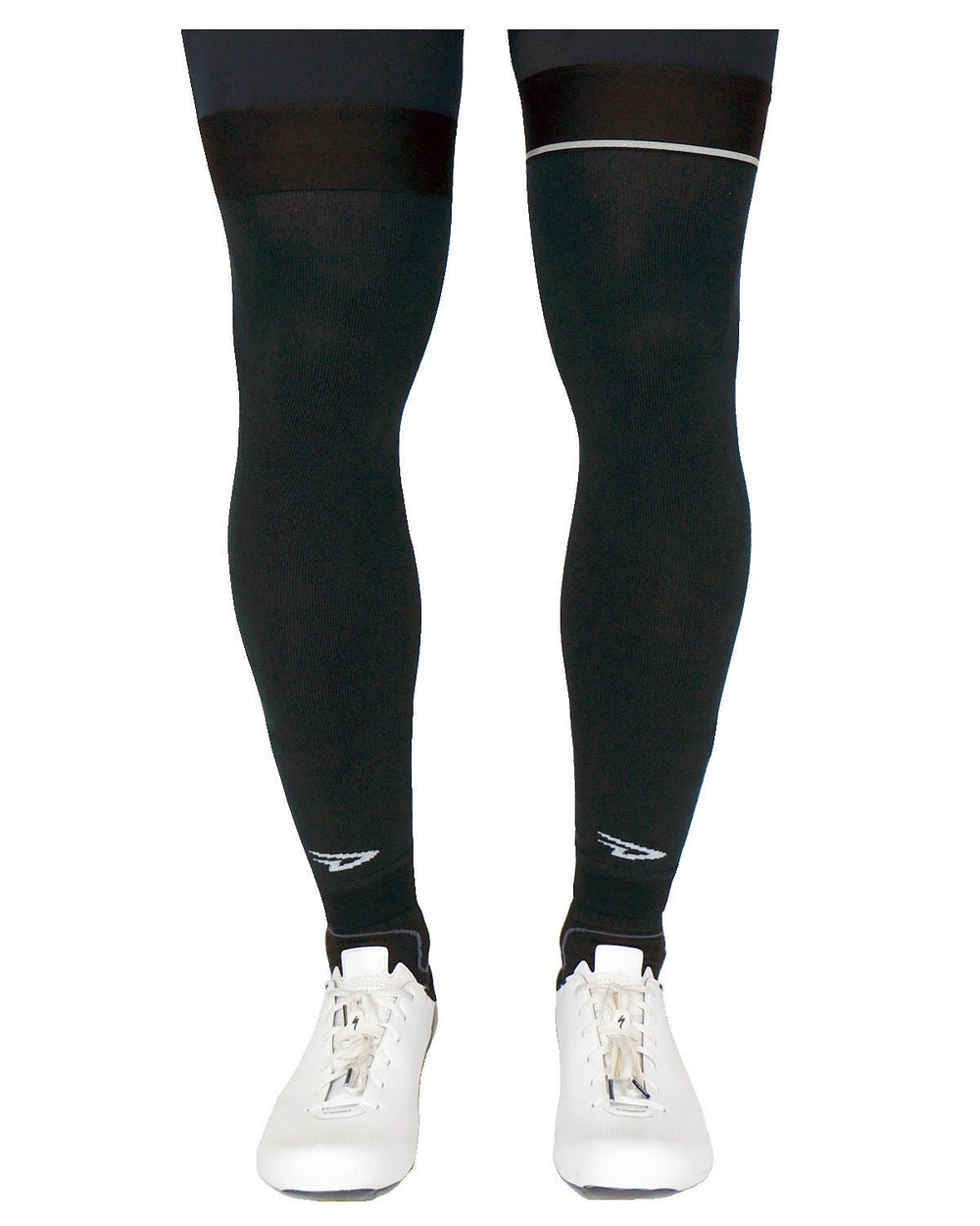 DeFeet Kneeker Full Length (Black) Kneekers #athletic# #cycling# #run#