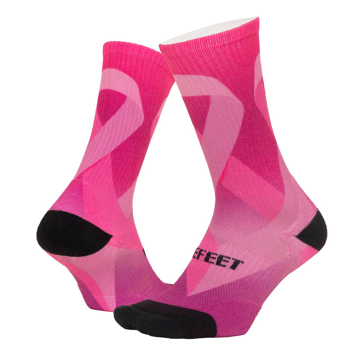 DeFeet Sub360 All Day Breast Cancer Awareness Socks #athletic# #cycling# #run#