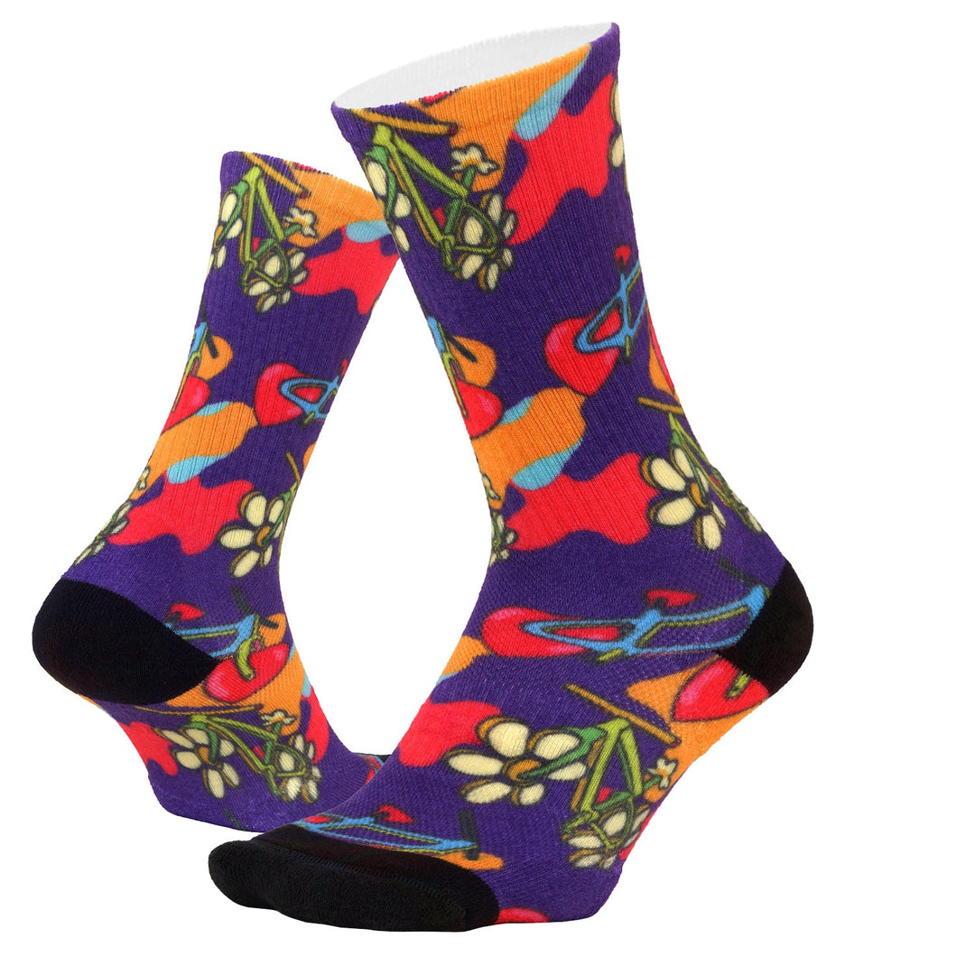 DeFeet Sub360 All Day Fever Dreams Socks #athletic# #cycling# #run#