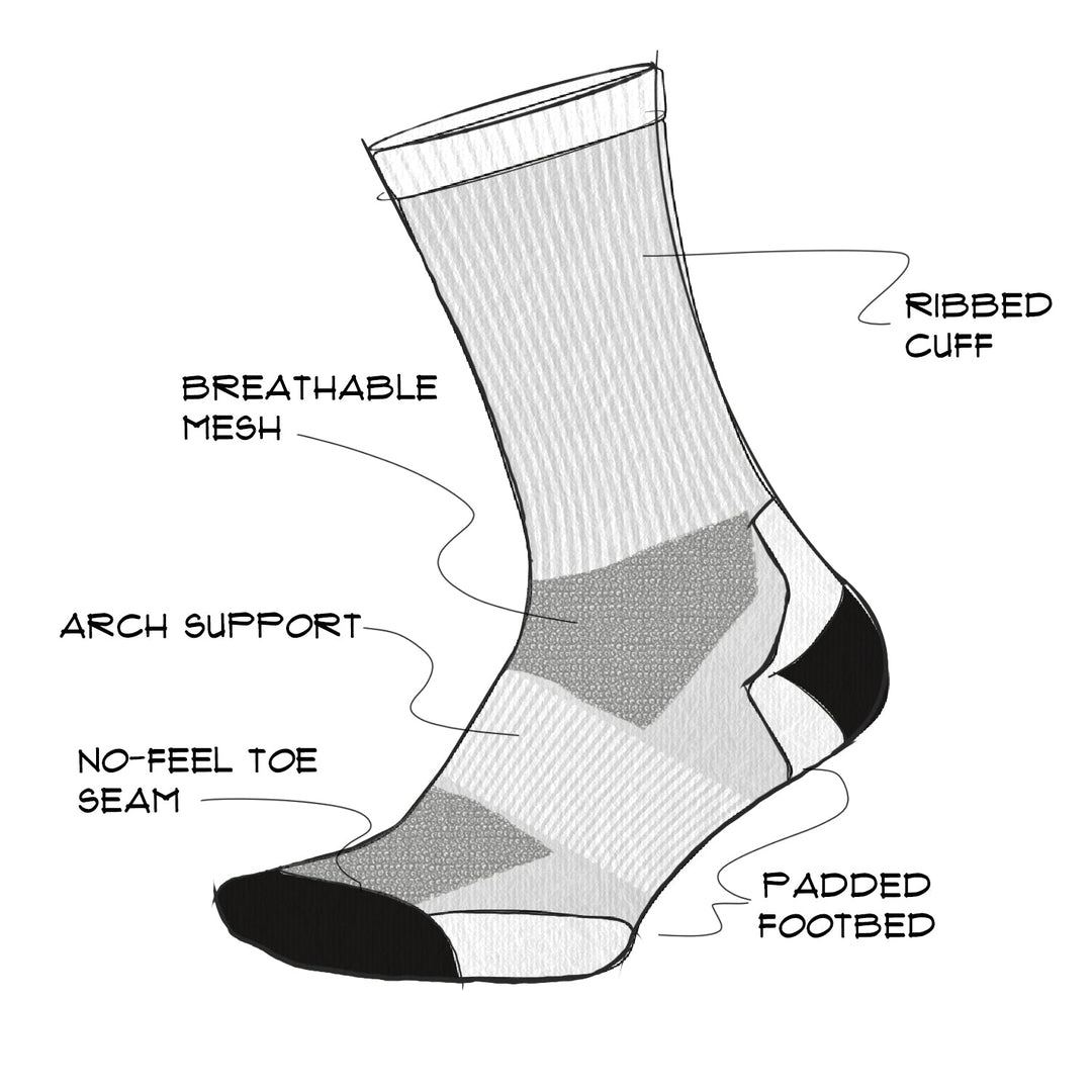 DeFeet Sub360 All Day Mom Tattoo Socks #athletic# #cycling# #run#