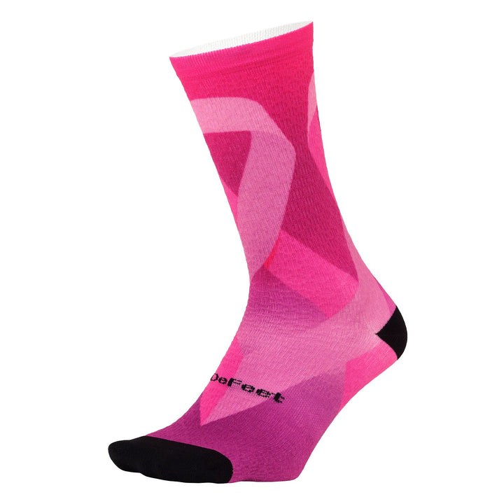 DeFeet Sub360 Evo Mont Ventoux 6" Breast Cancer Awareness Socks #athletic# #cycling# #run#