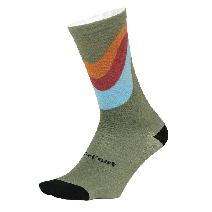DeFeet Sub360 Evo Mont Ventoux 6" Flo Socks #athletic# #cycling# #run#