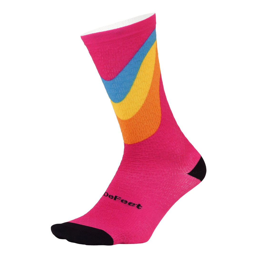 DeFeet Sub360 Evo Mont Ventoux 6" Flo Socks #athletic# #cycling# #run#