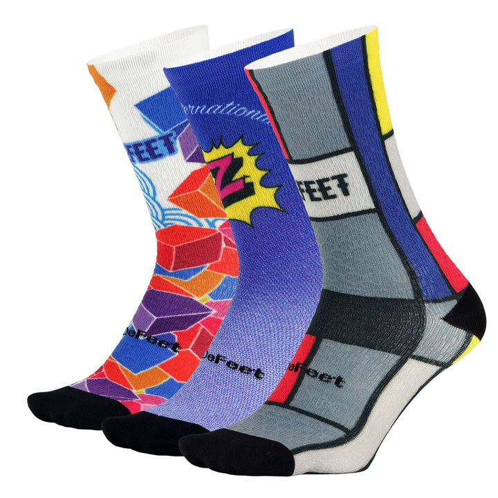 DeFeet Sub360 Evo Mont Ventoux Vintage Jersey Bundle: 3 Pairs Socks #athletic# #cycling# #run#