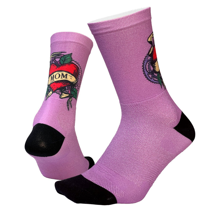 DeFeet Sub360 Levitator Lite Mom Tattoo Socks #athletic# #cycling# #run#
