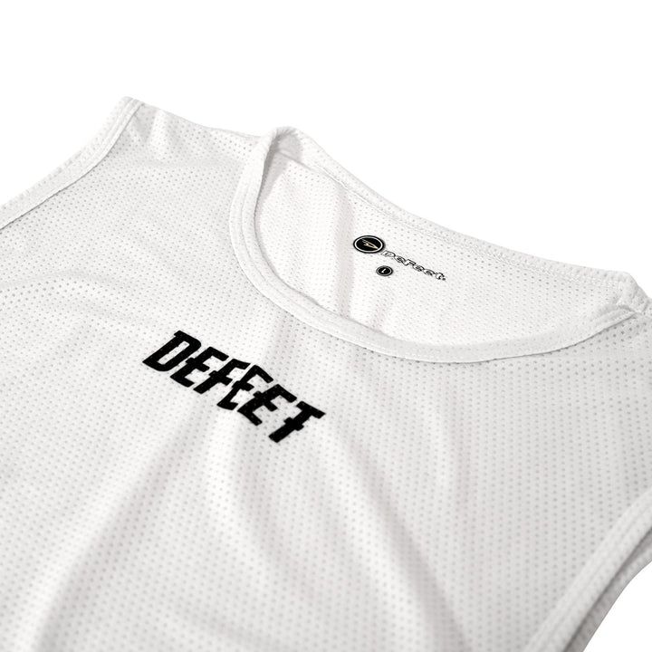 DeFeet UnDLite Tank White (Unisex Fit) Base Layers #athletic# #cycling# #run#