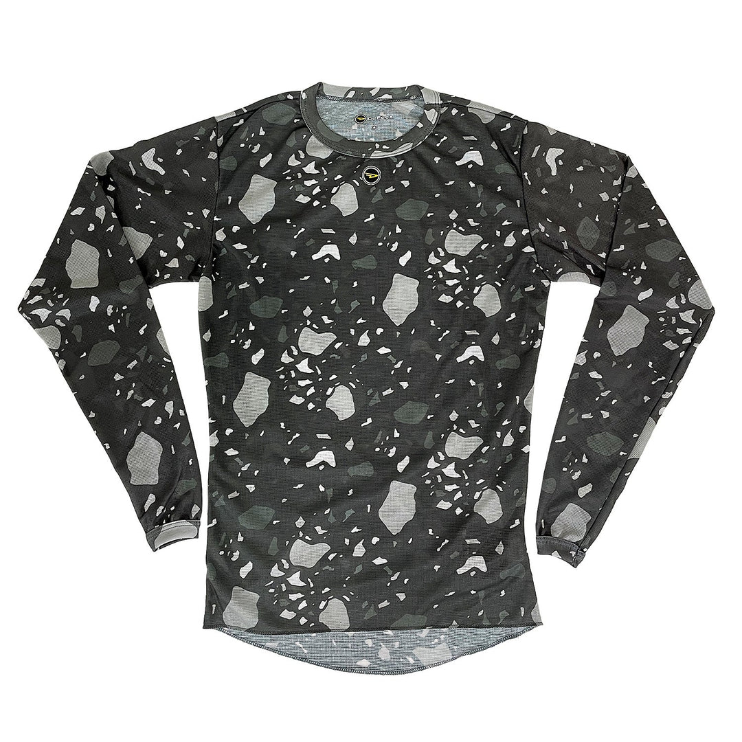 DeFeet UnDShurt Long Sleeve Terrazzo Base Layers #athletic# #cycling# #run#