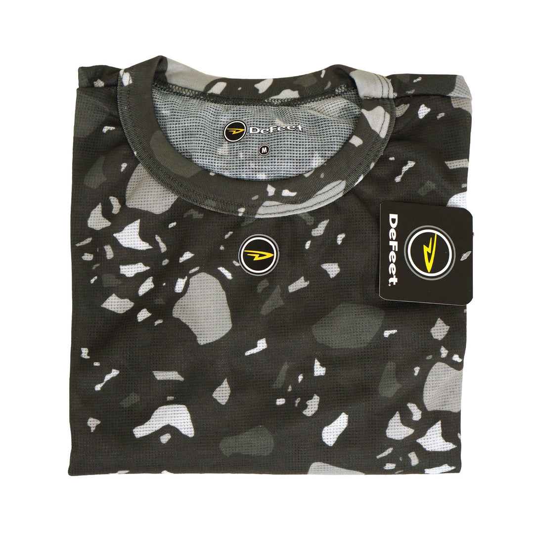 DeFeet UnDShurt Long Sleeve Terrazzo Base Layers #athletic# #cycling# #run#