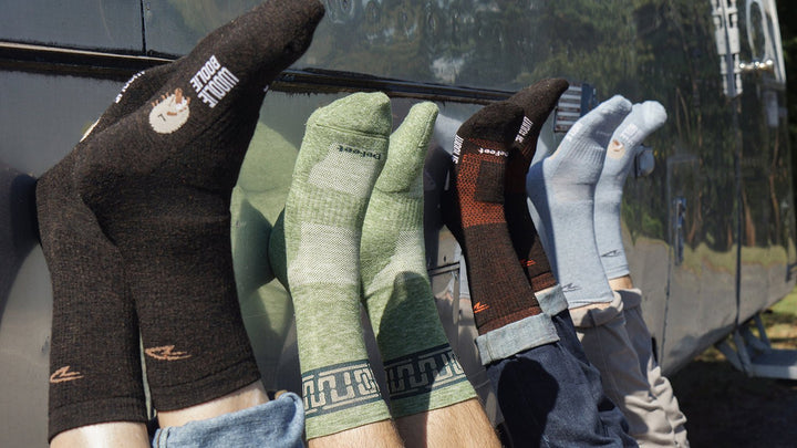DeFeet Woolie Boolie Crew Bundle: 3 Pairs Socks #athletic# #cycling# #run#